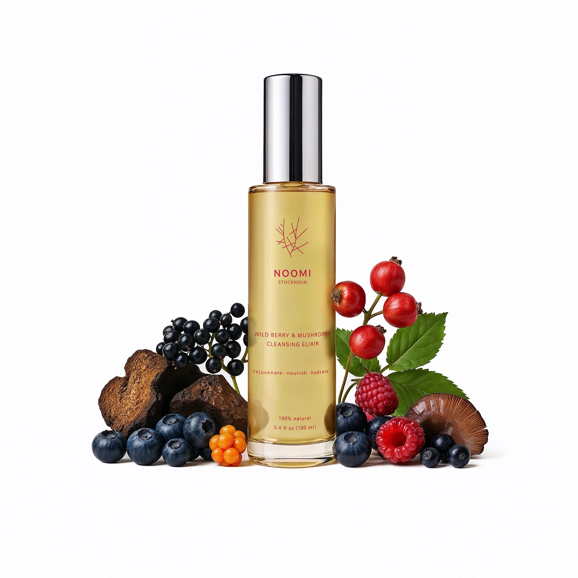 Wild Berries & Mushroom Elixir (Cleanser)